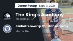 Recap: The King's Academy vs. Central Fellowship Christian Academy  2021