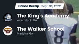 Recap: The King's Academy vs. The Walker School 2022