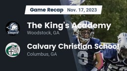 Recap: The King's Academy vs. Calvary Christian School 2023