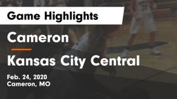 Cameron  vs Kansas City Central Game Highlights - Feb. 24, 2020