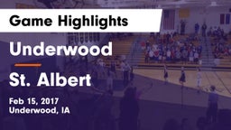 Underwood  vs St. Albert  Game Highlights - Feb 15, 2017