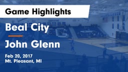 Beal City  vs John Glenn  Game Highlights - Feb 20, 2017