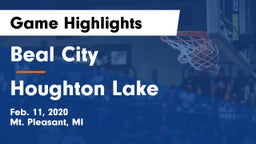 Beal City  vs Houghton Lake  Game Highlights - Feb. 11, 2020