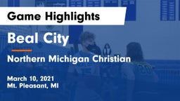 Beal City  vs Northern Michigan Christian  Game Highlights - March 10, 2021