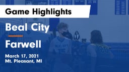 Beal City  vs Farwell  Game Highlights - March 17, 2021