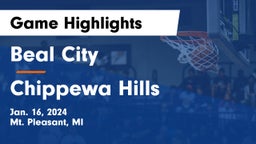 Beal City  vs Chippewa Hills  Game Highlights - Jan. 16, 2024