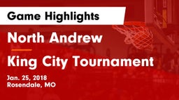 North Andrew  vs King City Tournament Game Highlights - Jan. 25, 2018