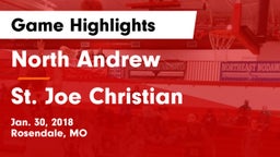 North Andrew  vs St. Joe Christian Game Highlights - Jan. 30, 2018