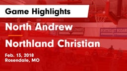 North Andrew  vs Northland Christian Game Highlights - Feb. 13, 2018