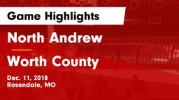 North Andrew  vs Worth County Game Highlights - Dec. 11, 2018