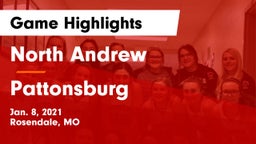 North Andrew  vs Pattonsburg  Game Highlights - Jan. 8, 2021