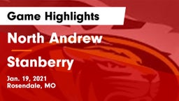 North Andrew  vs Stanberry  Game Highlights - Jan. 19, 2021