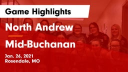 North Andrew  vs Mid-Buchanan  Game Highlights - Jan. 26, 2021