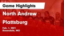 North Andrew  vs Plattsburg Game Highlights - Feb. 1, 2021