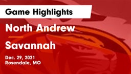 North Andrew  vs Savannah Game Highlights - Dec. 29, 2021