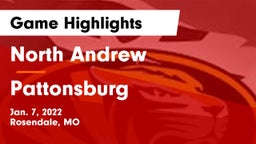 North Andrew  vs Pattonsburg  Game Highlights - Jan. 7, 2022