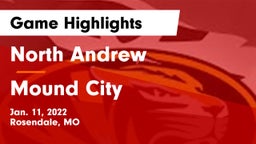 North Andrew  vs Mound City  Game Highlights - Jan. 11, 2022