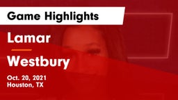 Lamar  vs Westbury  Game Highlights - Oct. 20, 2021
