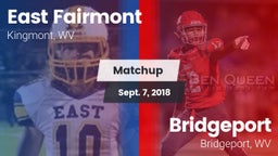 Matchup: East Fairmont High vs. Bridgeport  2018