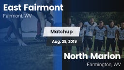 Matchup: East Fairmont High vs. North Marion  2019