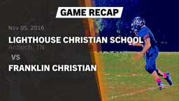Recap: Lighthouse Christian School vs. Franklin Christian 2016