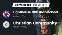 Recap: Lighthouse Christian School vs. Christian Community  2017