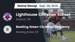 Recap: Lighthouse Christian School vs. Bowling Green Christian Academy 2018