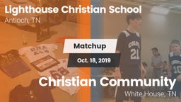 Matchup: LCS vs. Christian Community  2019