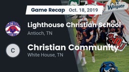 Recap: Lighthouse Christian School vs. Christian Community  2019
