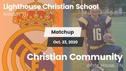 Matchup: LCS vs. Christian Community  2020