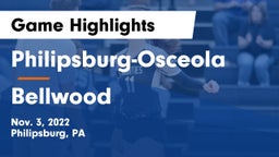 Philipsburg-Osceola  vs Bellwood Game Highlights - Nov. 3, 2022