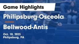 Philipsburg-Osceola  vs Bellwood-Antis Game Highlights - Oct. 10, 2023