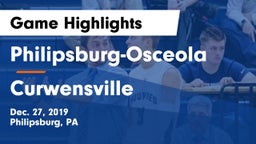 Philipsburg-Osceola  vs Curwensville  Game Highlights - Dec. 27, 2019