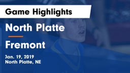 North Platte  vs Fremont  Game Highlights - Jan. 19, 2019