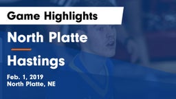 North Platte  vs Hastings  Game Highlights - Feb. 1, 2019