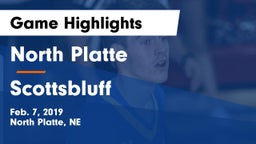North Platte  vs Scottsbluff  Game Highlights - Feb. 7, 2019