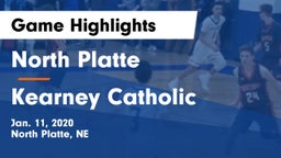 North Platte  vs Kearney Catholic  Game Highlights - Jan. 11, 2020