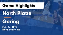 North Platte  vs Gering  Game Highlights - Feb. 14, 2020
