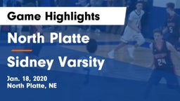 North Platte  vs Sidney Varsity Game Highlights - Jan. 18, 2020