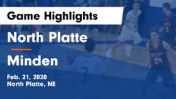 North Platte  vs Minden  Game Highlights - Feb. 21, 2020