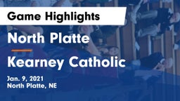 North Platte  vs Kearney Catholic  Game Highlights - Jan. 9, 2021