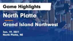 North Platte  vs Grand Island Northwest  Game Highlights - Jan. 19, 2021