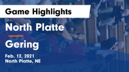 North Platte  vs Gering  Game Highlights - Feb. 12, 2021