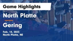 North Platte  vs Gering  Game Highlights - Feb. 14, 2023
