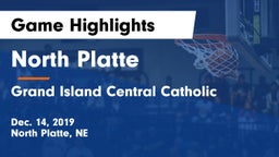 North Platte  vs Grand Island Central Catholic Game Highlights - Dec. 14, 2019