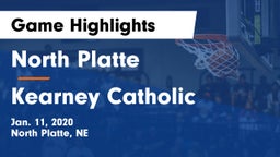 North Platte  vs Kearney Catholic  Game Highlights - Jan. 11, 2020