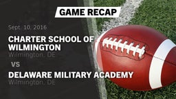 Recap: Charter School of Wilmington vs. Delaware Military Academy  2016