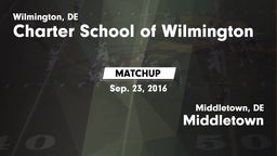 Matchup: Charter School of vs. Middletown  2016