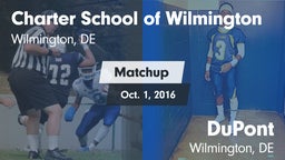 Matchup: Charter School of vs. DuPont  2016