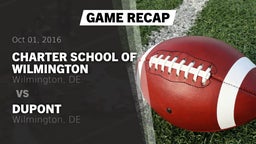 Recap: Charter School of Wilmington vs. DuPont  2016